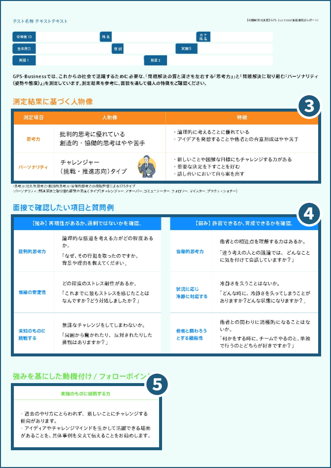 総合・面接支援レポート